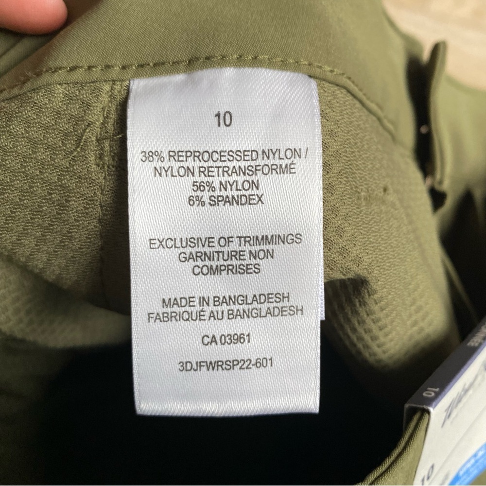 NWT WindRiver Cargo shorts Performance Quick Dry zippered pockets hiking size 10 - Picture 11 of 14